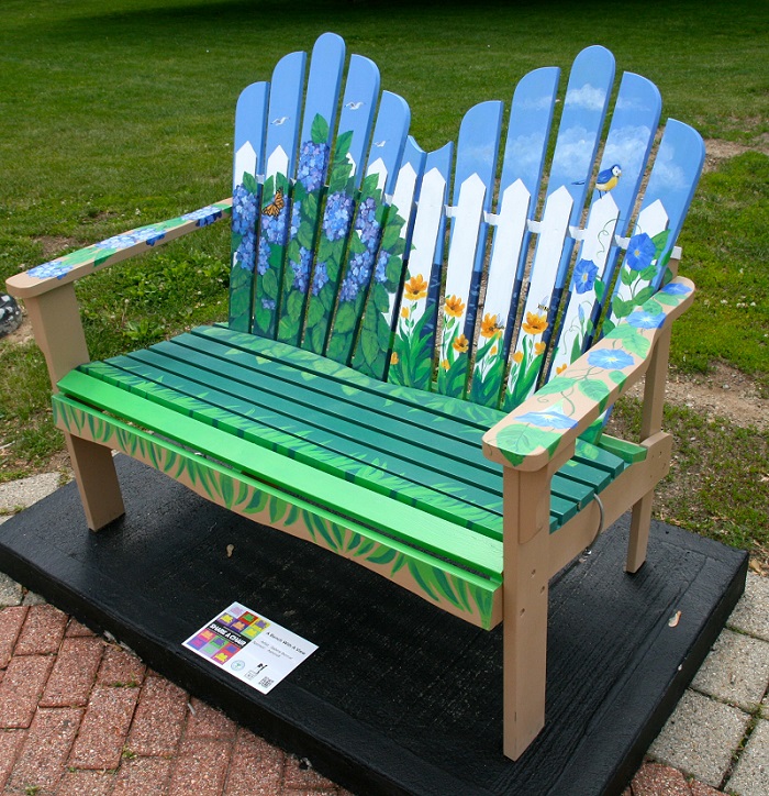 Painted Bench