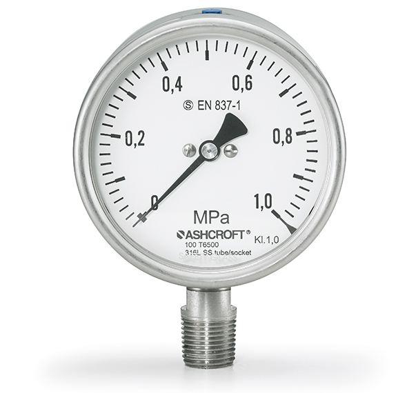 T6500 Process Pressure Gauge Stainless Steel Ashcroft Gauges