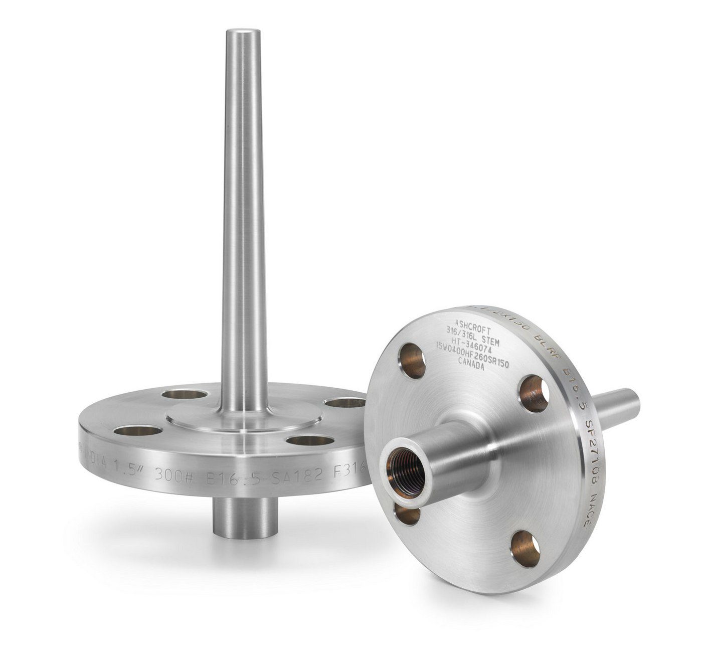 Temperature Thermowells Flanged Thermowell Ashcroft