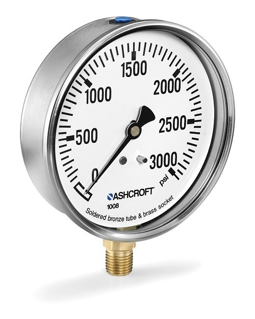 NEW NO BOX * Details about   ASHCROFT 316-SF PRESSURE GAUGE 0-100 PSI 