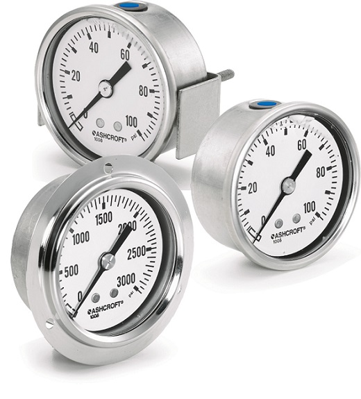 2 High Pressure Panel Mount Gauge