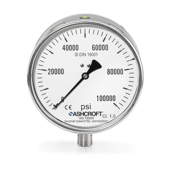 T6500 Stainless Steel Pressure Gauge