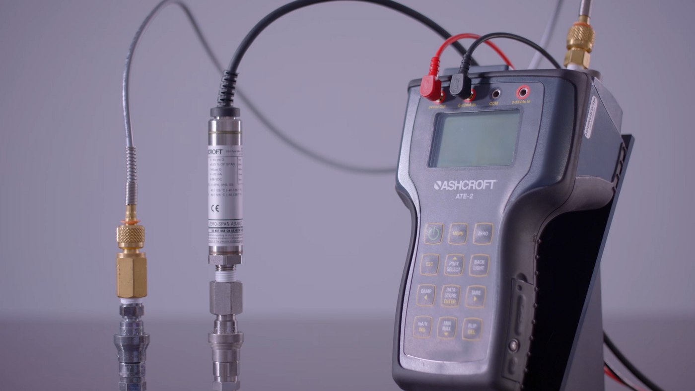E2G - (General Industrial Pressure Transducer) How to calibrate