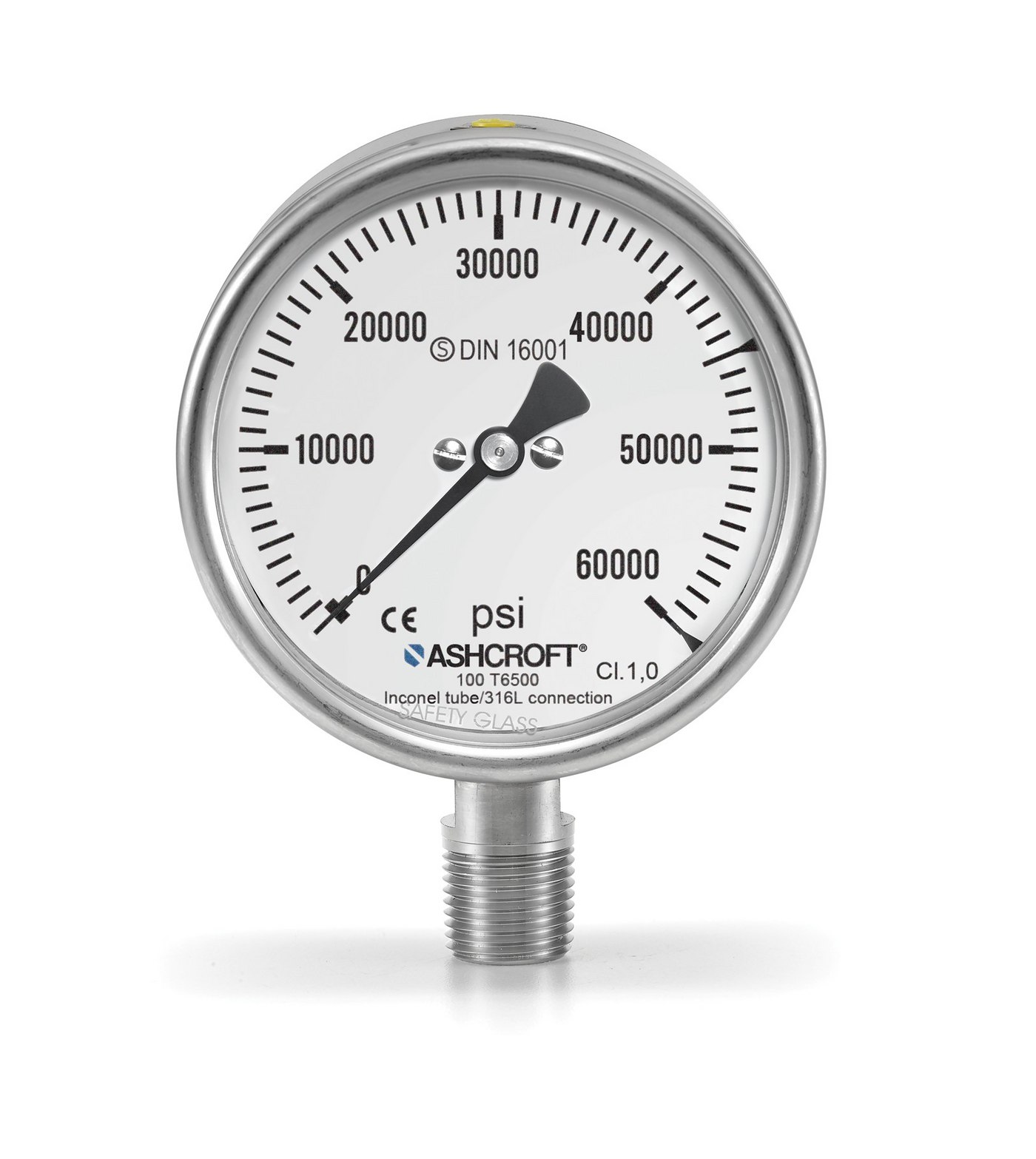 New Product Introduction T6500 High Pressure Stainless Steel Gauge Ashcroft