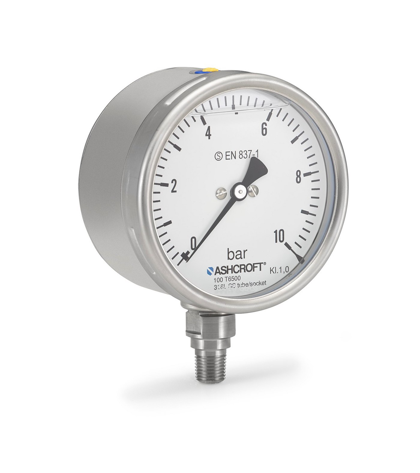 New Product Introduction T6500 Stainless Steel Pressure Gauge for