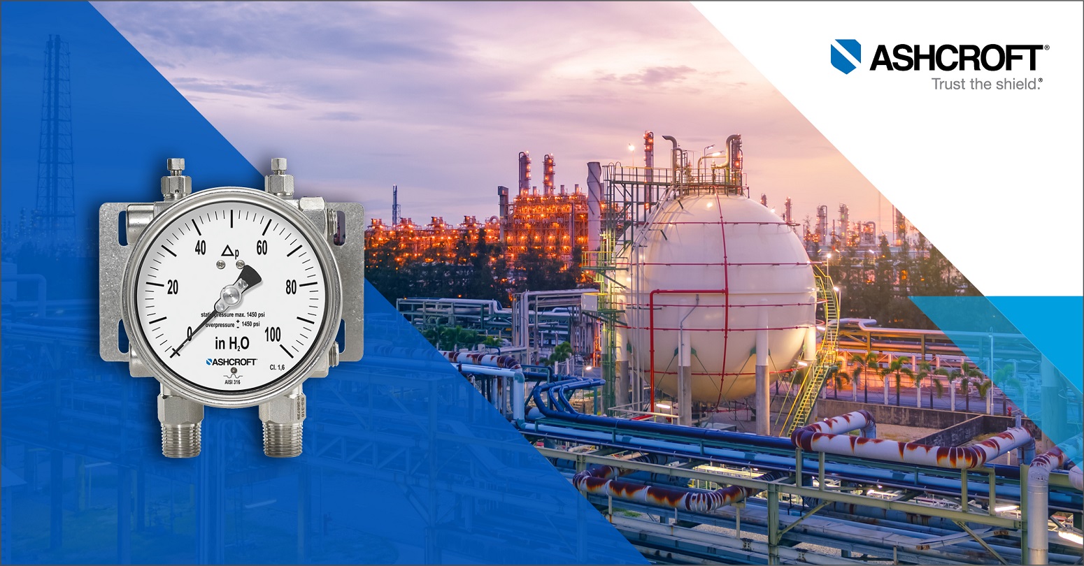 Why use a differential pressure gauge to measure flow?
