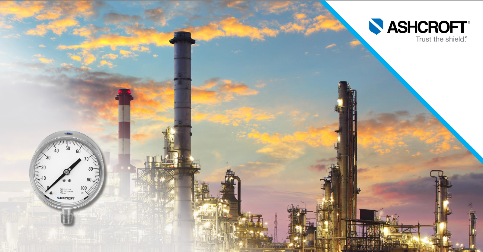 NACE - Compliant Pressure Gauges For Sour Gas and Crude Oil Applications