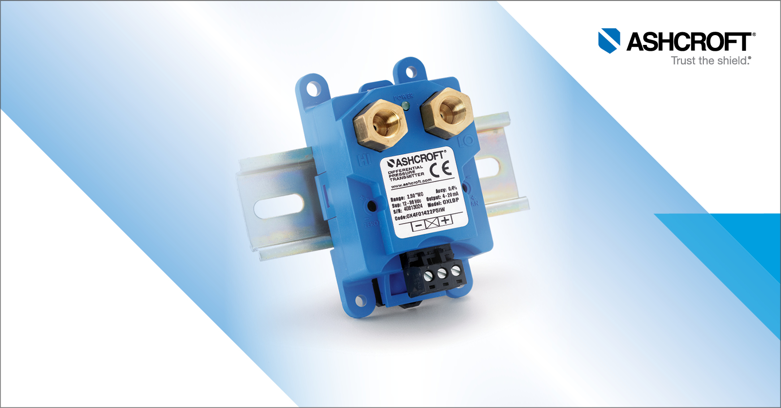 Can a pressure transducer be installed in any orientation?