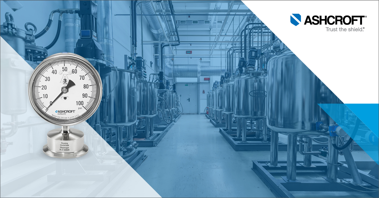 Consideration for choosing sanitary pressure gauge